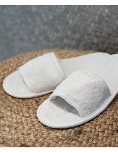 TOW-TC064-Classic Terry Slippers - Open Toe